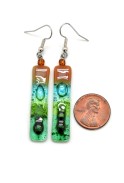 Skinny Glass Earrings